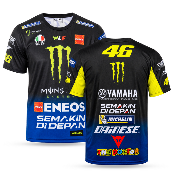 Ямаха Мъжка MotoGP Отборна Фланелка, Роси. 2019