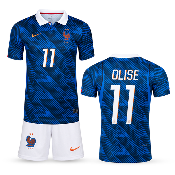 Франция Детски Футболен Екип, Олисе. WC 2026