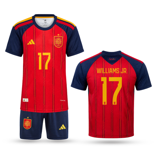 Испания Детски Футболен Екип, Уилямс. World Cup 2026