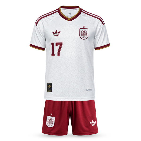 Испания Детски Гостуващ Футболен Екип, Уилямс. World Cup 2026