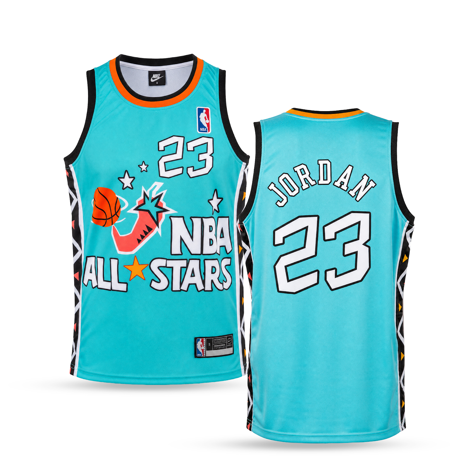Мъжки баскетболен потник All-Star, Джордан, ментов