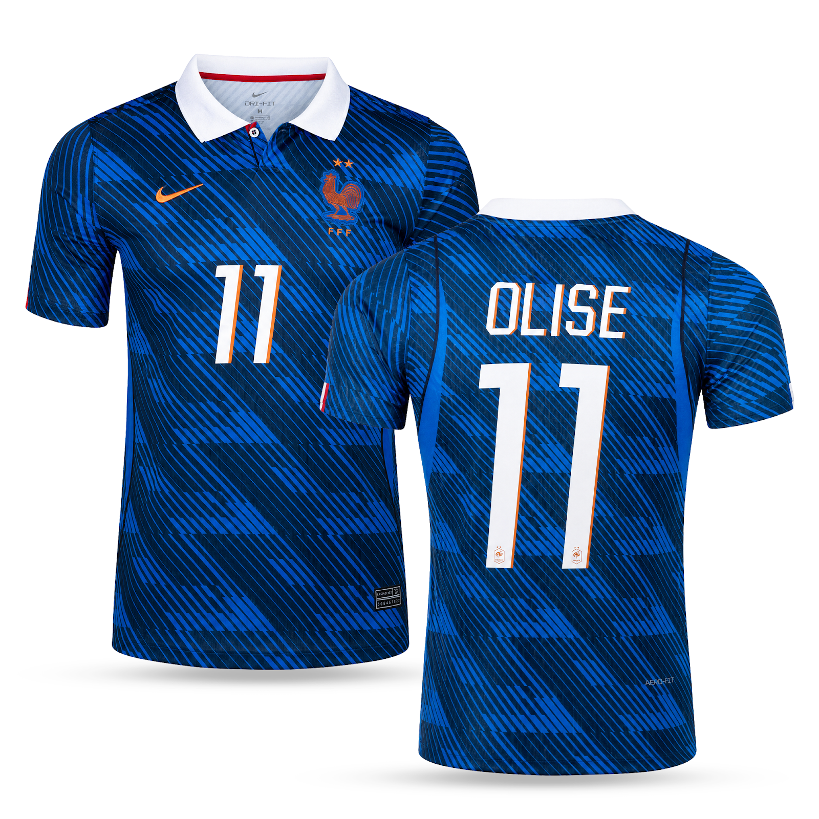 Франция Мъжка Футболна Фланелка, Олиз. World Cup 2026