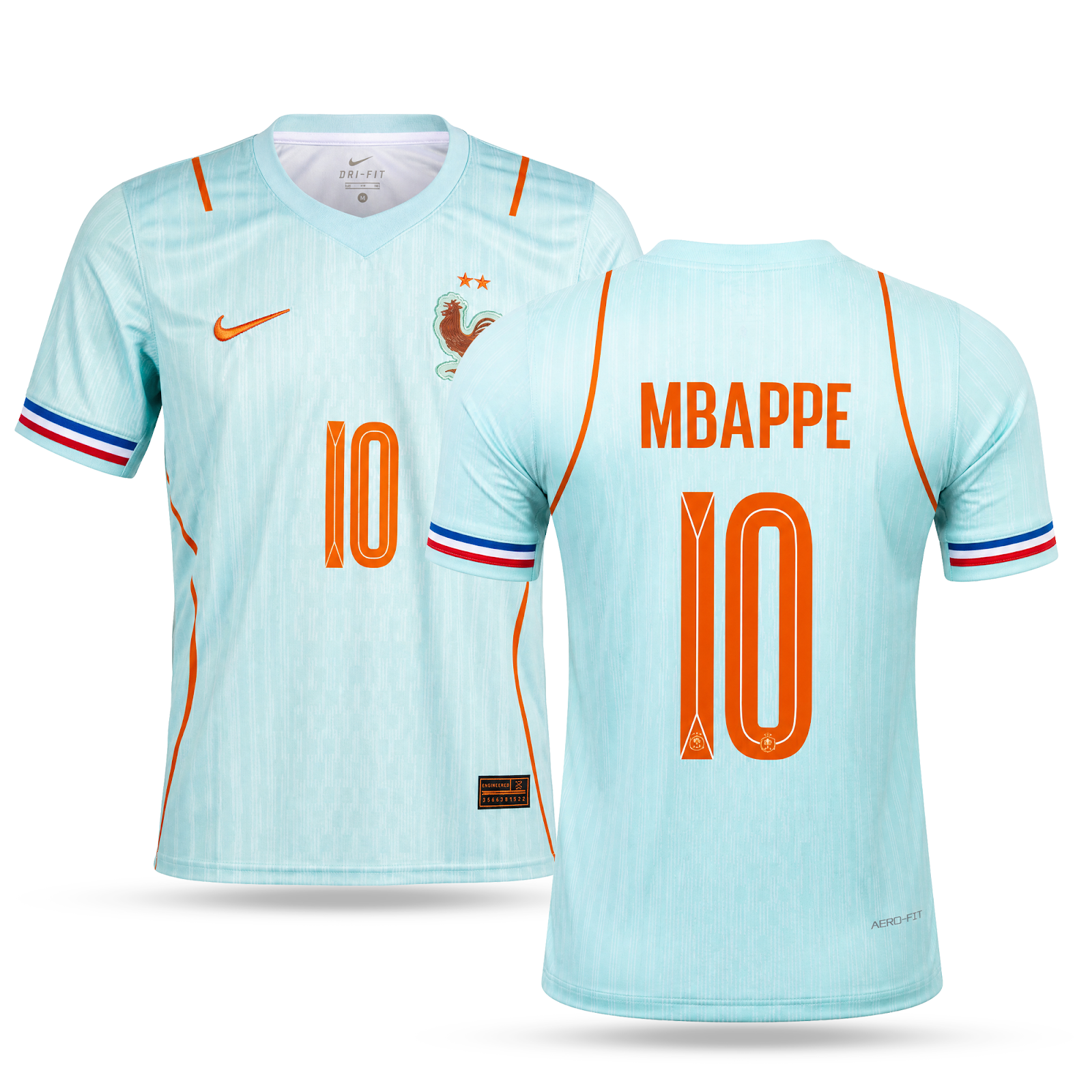 Франция Мъжка Гостуваща Футболна Фланелка, Мбапе. World Cup 2026