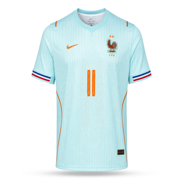 Франция Мъжка Гостуваща Футболна Фланелка, Олиз. World Cup 2026