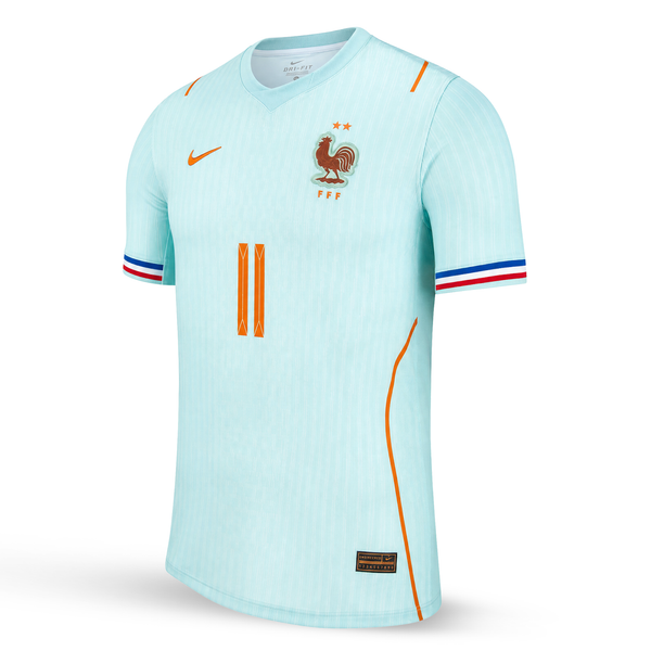 Франция Мъжка Гостуваща Футболна Фланелка, Олиз. World Cup 2026