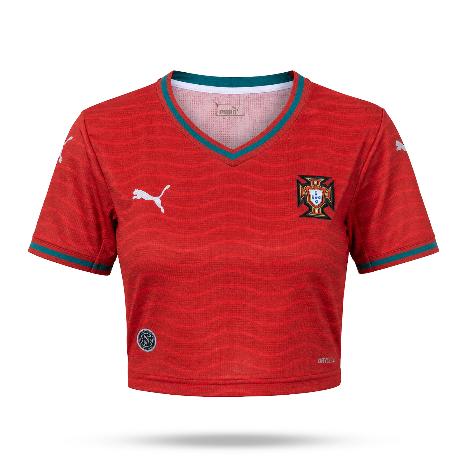 Португалия Дамски Футболен Кроп Топ. World Cup 2026