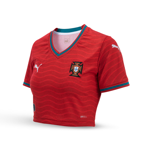 Португалия Дамски Футболен Кроп Топ. World Cup 2026