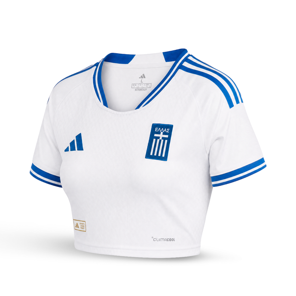 Гърция Дамски Футболен Кроп Топ. World Cup 2026