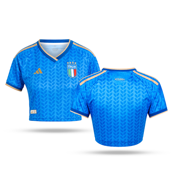 Италия Дамски Футболен Кроп Топ. World Cup 2026